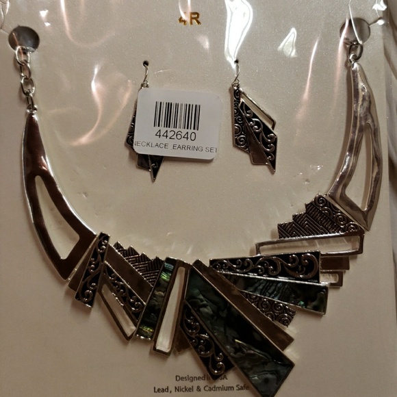 Necklace and earring set ... - Picture 3 of 5